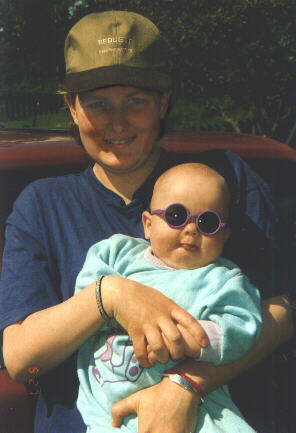 H�r skulle du sett en bild p� Renee och Jonte